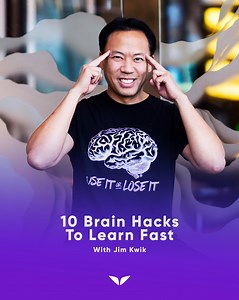 3K reactions · 81 shares | Your memory is not fixed. Studies show no matter your age, genetics, or IQ, you can dramatically improve your memory and learning speed. You just weren't taught how. Join us in a free Masterclass with the word's #1 brain performance coach Jim Kwik to discover 10 powerful hacks to learn faster, retain more, and forget less. | Mindvalley | Facebook