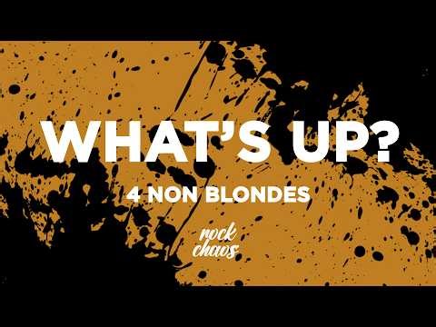 4 Non Blondes - What's Up (Lyrics)