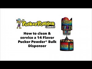 How to Clean 14 Flavor Powder Dispenser Video