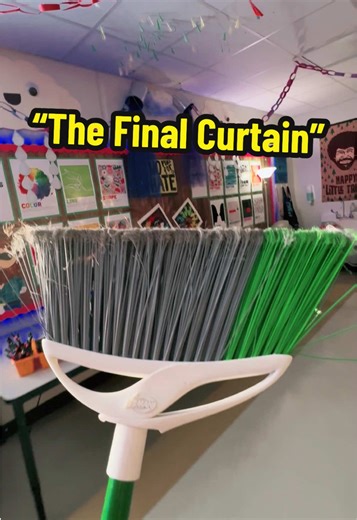 The jig is up… today it was time to take down the collaborative art installation. #middleschoolteacher #artteachersoftiktok #middleschoolart #middleschoolersbelike