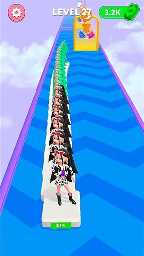 👧 Baby Toy Factory Girl 🤩 Toy Runner Gameplay 🎮‼️#toyfactory #games #youtubeshorts #shorts