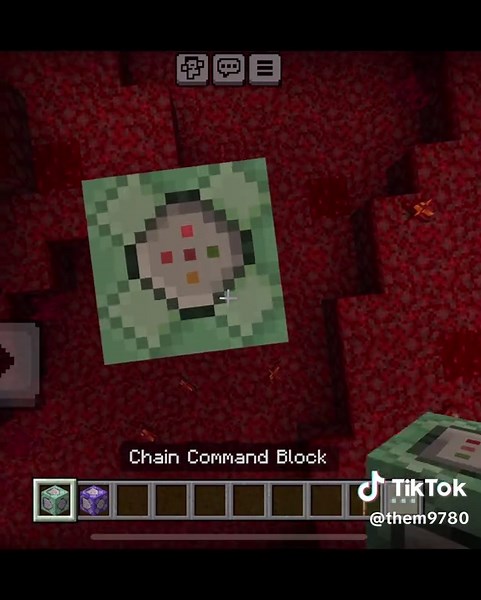 Minecraft - command_block nether bio ပြောင်းနည်း #repeating_command_block #chain_command_block #minecraft #bedrock