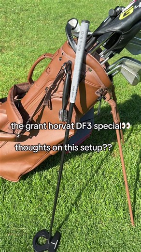 rolls so pureeeee. i had the press pistol grip in it and it was fine felt like i gave it plenty of chances before making this change. thoughts? #granthorvat #golf #putter #labgolf @L.A.B. Golf