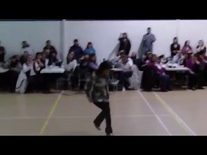 Métis Jigging Lisa Lafferty at Fort Simpson, NWT