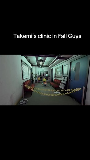 Explore Takemi's Clinic in Fall Guys Mods