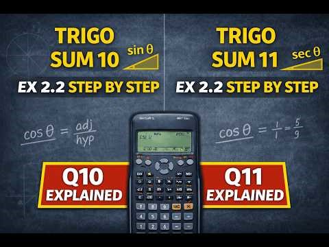 CBSE Class 12 Maths | Chapter 2 Trigonometric Functions | Ex 2.2 Sum 10 & 11 | Tamil Explanation