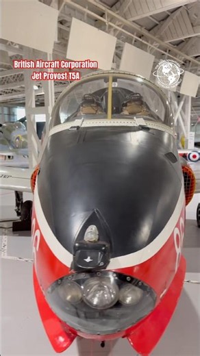 British Aircraft Corporation Jet Provost T5A #aviationtraining #militaryhistory #jetplane #shorts
