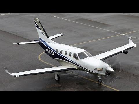 Brand New and Great Looking Daher TBM940 | Startup and Takeoff | Fastest Single Engine Turboprop