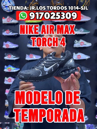 👟 NIKE AIR MAX TORCH 4 • 🔥 Comodidad y amortiguación Air • 📍 Jirón Los Tordos 1014 – San Juan de Lurigancho • 🚚 Envíos a todo el Perú • 📞 917 025 309 #NIKE #ADIDAS #OFERTA #viral #CREDITO #SININTERES #FIADO #PROMOCION #2X1 #jordan