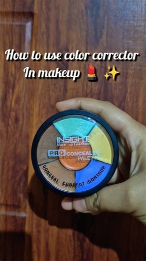 How to use color corrector 🎨✨️#explore #skincare #trending #viral #makeup #makeuptutorial