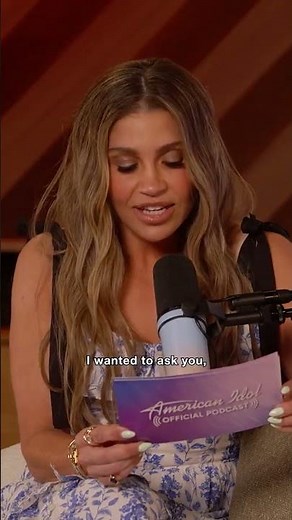 I’m a journalist - what can I say? Be sure to check out the @AmericanIdol Official Podcast out now