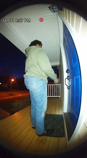 Ring Doorbell — Neighbor Checking After Power Outage