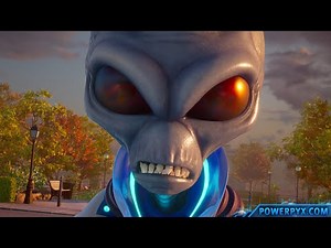 Destroy All Humans - Robo-Prez & Silhouette Final Boss Fight + Ending