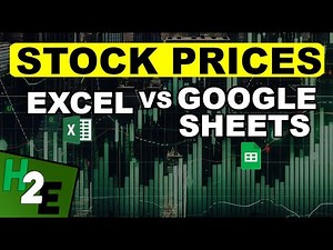 How to Get Stock Prices: Excel vs Google Sheets