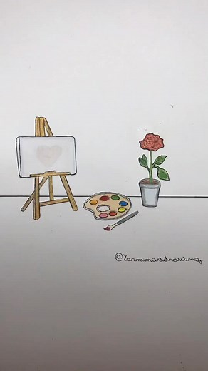 Creative Flower Stop Motion Drawing Tutorial