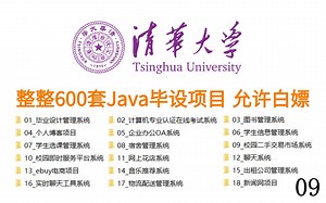 java基础入门项目实战(附源码课件)清华大学整整600套Java毕设项目，第9套实时聊天工具系统，允许白嫖|手把手教学