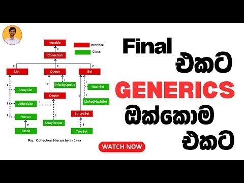 Java Generics & Collection Framework Paper Discussion in Sinhala | Final Exam 2024