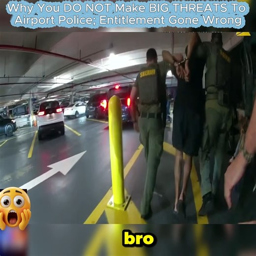 Why You DO NOT Make BIG THREATS To Airport Police; Entitlement Gone Wrong PART 3 | Cop Scene