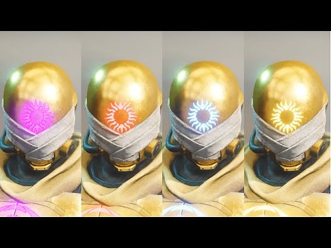 Destiny 2 Trials of Osiris - All Armor\\Emblem Glows - Yellow, Blue, Red, White, Purple (Hunter)
