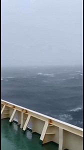 A massive tentacle-like shape suddenly emerged from the ocean surface near the ship in open waters #deepsea #unexpected | Amir Visuals