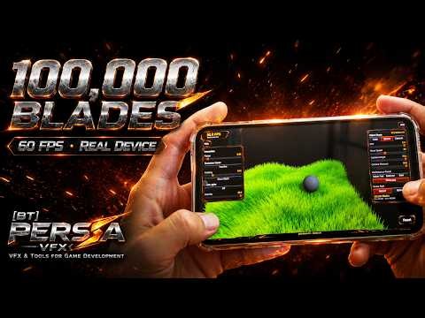 GrassLite — 100,000 Grass Blades at 60 FPS on Real Mobile Hardware | Unity URP