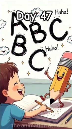 What is pencil?✏️|word rhyme series day 47|short animation video|#shorts #viral #trending