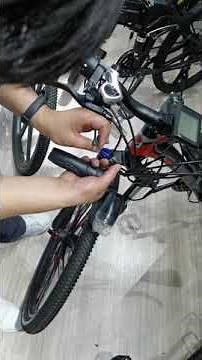 SAMEBIKE-How to install or replace the throttle on LO26-II