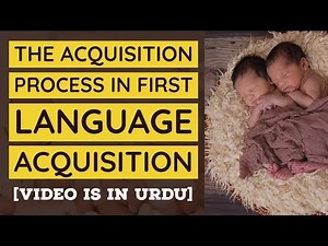 The Acquisition Process in Children | First Language Acquisition