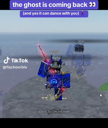How to Dance with Your Ghost in Fisch on Roblox