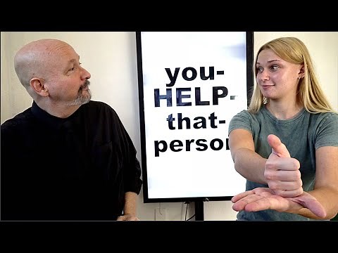 Laundry (An instructional ASL video) (story)(Lesson 08)(ASL University)(Lifeprint.com)(Dr. Bill)