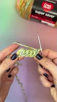 Tunisian Half Double Crochet - Tutorial