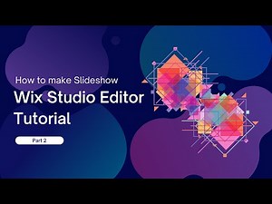 Wix Studio Tutorial 2023 - How to Add a Slideshow