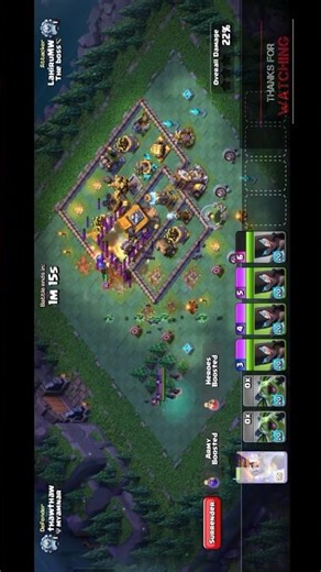 “100 Attacks 😱 Night Village Gone Wrong!” #clashofclans #coc