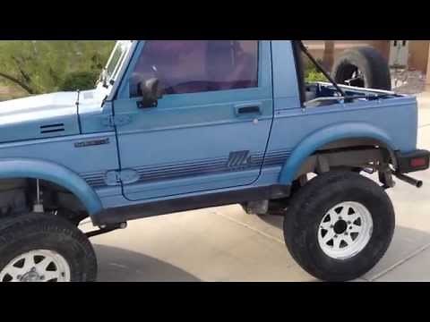 1986 SUZUKI SAMURAI CONVERTIBLE FOR SALE