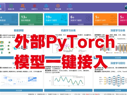 外部PyTorch模型一键接入