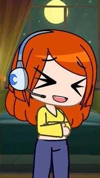 Gamer Girl Snort Laugh | Gacha Club #funny #gachaclub #snortlaugh