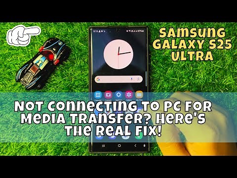 Samsung S25 Ultra Not Connecting to PC for Media Transfer? Here's the real fix! (Tutorial)