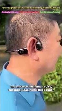 🎄💖 💥 LIMITED TIME OFFER!🔥YUNPSO Bone Conduction Smart Hearing Aid Bluetooth Earphones 🔥