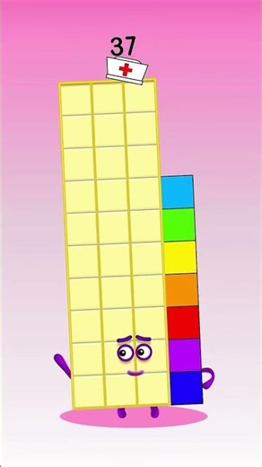 Numberblock 37 band phase 1 to phase 3