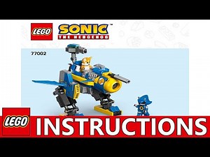 How to build LEGO Sonic the Hedgehog 77002 - Cyclone vs. Metal Sonic (Step-by-Step Tutorial)