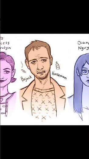 Bojack Horseman as humans (if not already)