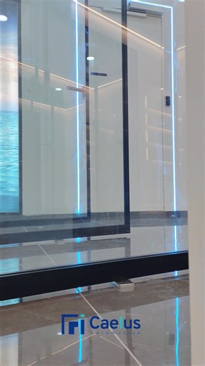 Pivot automatic door operators--Vector control algorithm,Intelligent anti-pinch,Sleek Aesthetics | Eva Leng