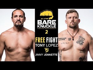 BKFC 2 FULL FIGHT: Tony Lopez vs Jimmy Jennette