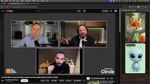 update! the @twistartups AI sidebar is going wellThe goal: a live AI sidebar with 4 personas watching the pod in real timeProgress update: ✅ Side bar (Chrome extension works with any website)✅ Two characters: comedian fox + troll alien✅ Ability to adjust frequency / skip commentaryit's honestly starting to feel pretty good"they want to integrate a fact checker, which is just a polite way of saying their show needs a fact checker"-fox 😂@Jason check it out 👇