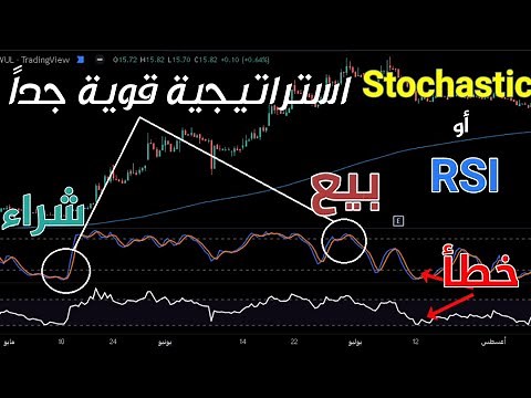 شرح بسيط مؤشر ستوكاستك والطريقة الصحيحة للتداول والربح ومقارنة بمؤشر rsi + استراتيجية بسيطة ومضمونة
