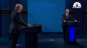 Biden and Trump debate increasing minimum wage and helping small businesses