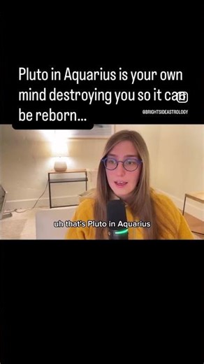 Pluto in Aquariusyour mind destroying your current perspective so it can be reborn #pluto #aquarius