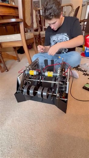 Transfer testing from a while ago! #decode #first #robotics #ftc