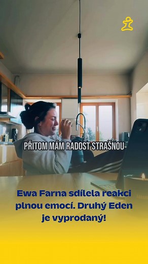 Ewa Farna sdílela reakci plnou emocí. 🥹 Její koncert v Edenu je znovu vyprodaný a radost neskrývala. Dojetí, slzy a obrovská vděčnost fanouškům, kteří ji podporují už tolik let. Zbývá jediná otázka… dočkáme se i třetího Edenu? 👀🎶 Napište nám do komentářů, kdo se chystá na Ewu do Edenu. 💬👇 Ewo, gratulujeme. 💛 #RaaaadioImpuls #Impuls #ZijemeMuzikou | Rádio Impuls - Ráááádio