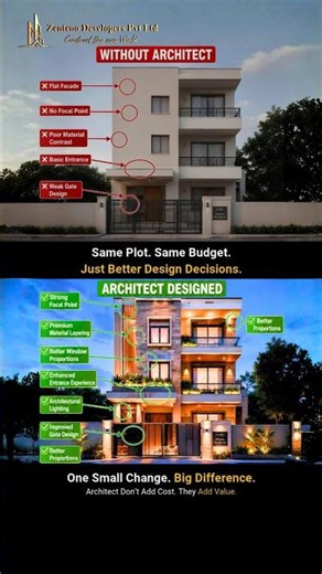 Why Architect Designed Homes Are Better? Same Budget, Smarter House Design #ArchitectDesignedHomes